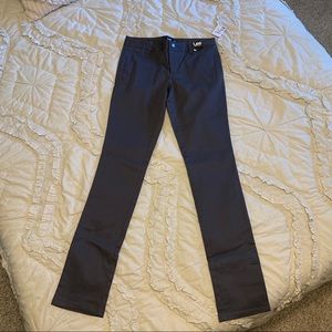 Lee dark grey skinny pants. Size 5.
